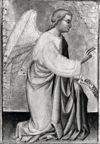 Sotheby's — Maestro di San Jacopo a Mucciana - sec. XIV - Angelo annunciante — insieme
